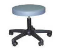 These height adjustable stools can be suppied in a range of colors to match your treatment couch.